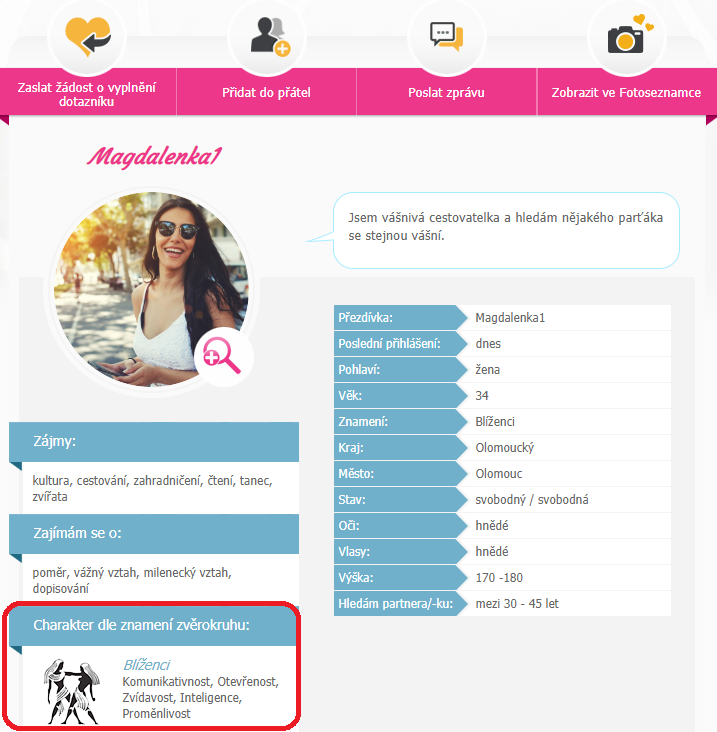 o mně popis seznamovacích webů seznamka adamandeve